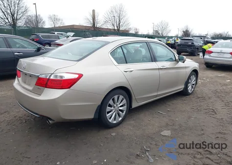 2014 Honda Accord Ex-L V-6 from USA, damaged, VIN 1HGCR3F85EA019311